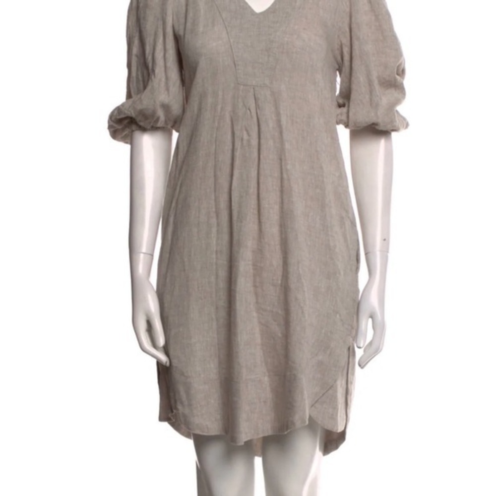Cynthia Rowley Cream Long Sleeve Dress